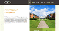 Desktop Screenshot of emeraldvillageapartments.com